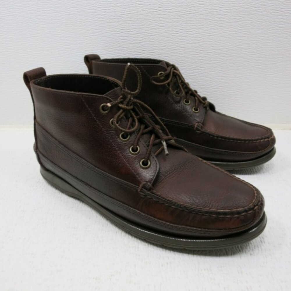 G. H. Bass & Co Oil Tanned Leather Casual Comfort Boots Men's Footwear Sz 7 D - Picture 6 of 6